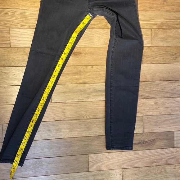 Madewell High Riser Skinny 10 inch High Rise ankle crop jeans in black size 27 - Picture 13 of 16